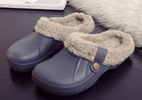 Waterproof cotton slippers