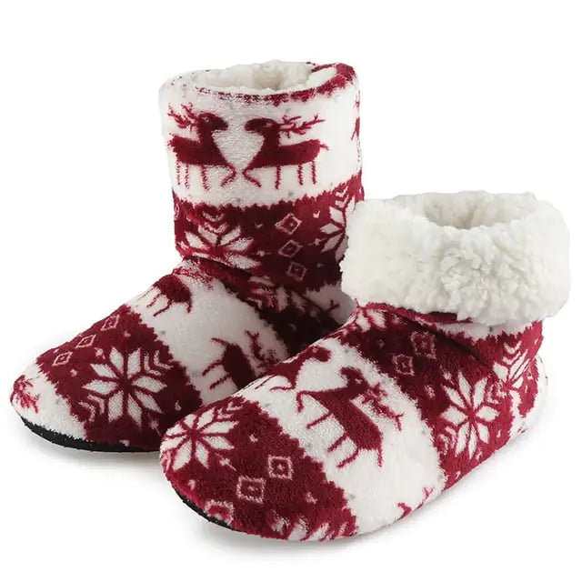 Winter Fur Slippers for Women