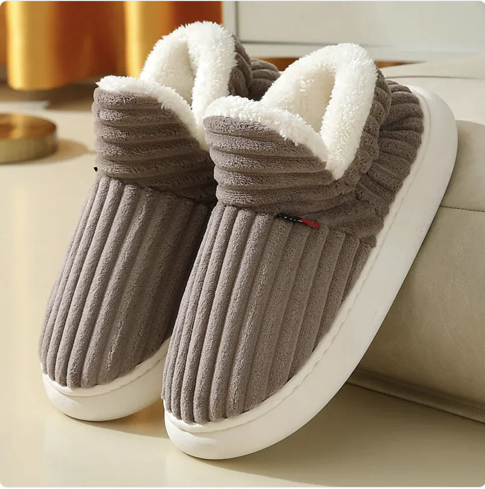 Winter Cotton Slippers for Men & Women