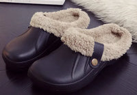 Waterproof cotton slippers